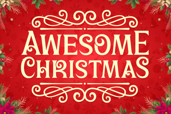 Awesome Christmas Font for Festive Craft Projects