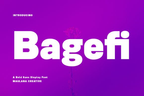 Bagefi – A Modern Sans Serif Font for Business Branding