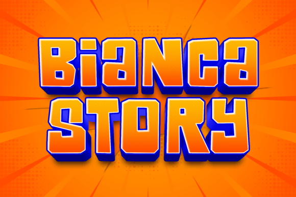 Bianca Story: A Playful Display Font for Creative Projects