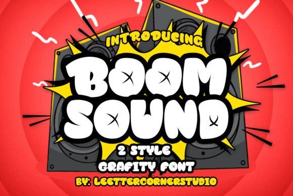 Boom Sound: A Playful Font for Trendy Branding