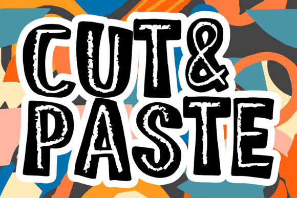 Bring Whimsy to Your Brand with Cut and Paste Font