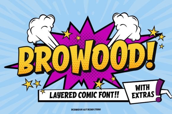 Browood: The Playful Display Font That Boosts Campaign Impact