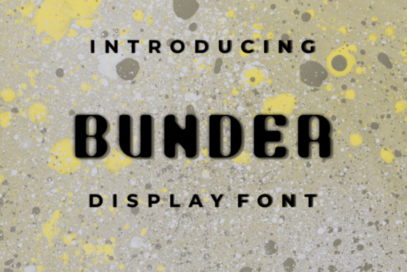 Bunder: A Modern Font for Stronger Branding