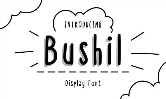 Bushil Font for Creative Branding and Design Projects