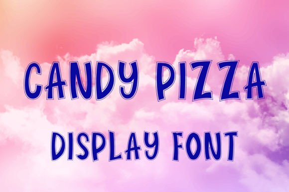 Candy Pizza Display Font for Web Design