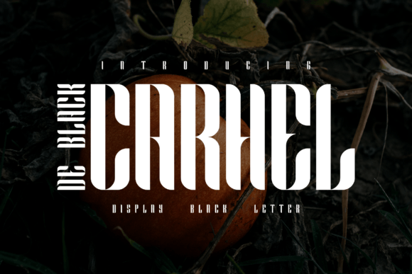 Carhel De Black Display Font for Modern Web Design