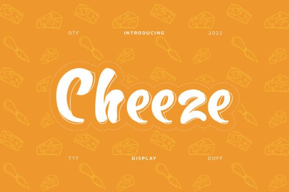 Cheeze: A Bubbly Script Font for Handmade Creations