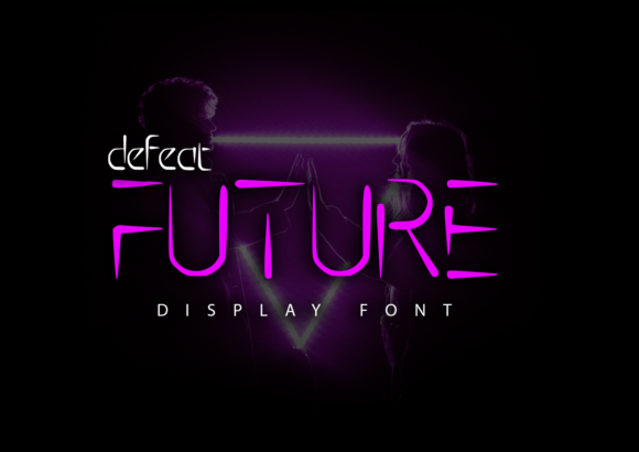 Defeat Future Font for Modern Handmade Creations