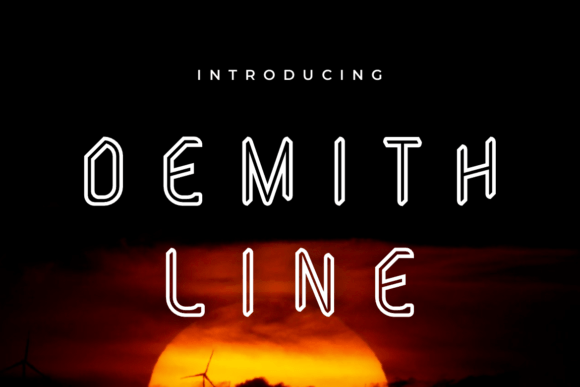 Demith Line: The Display Font That Elevates Campaign Design