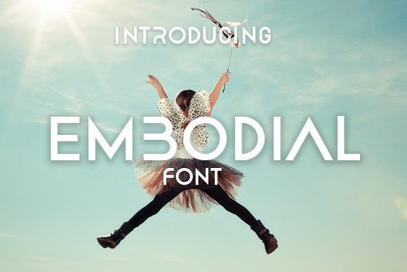 Embodial: A Display Font for Bold Editorial Design