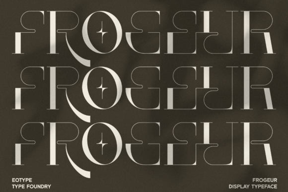 Frogeur Font Download and Stylish Display Typography