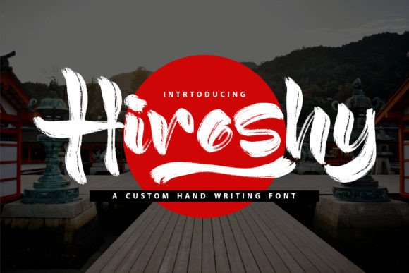 Hiroshy: A Japan-Inspired Display Font for Craft Creators