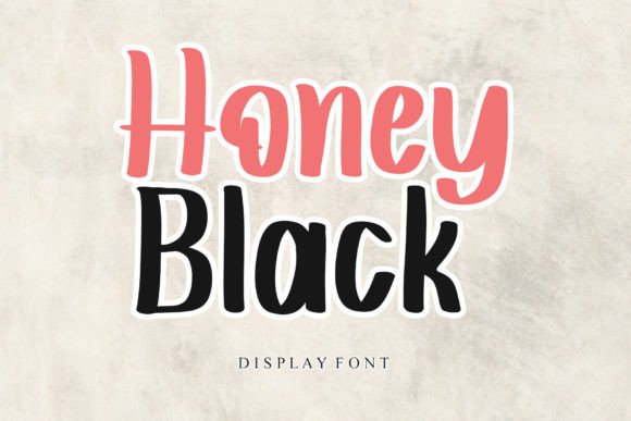 Honey Black Font for Bold and Memorable Campaigns