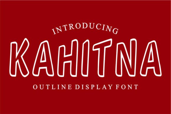 Kahitna Font for Branding Projects and Creative Designs