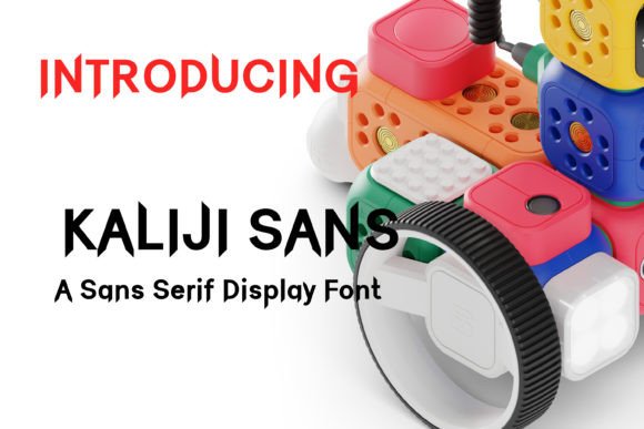 Kaliji Display Font for Web Design and Branding