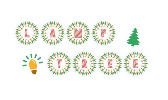 Lamptree: A Festive Display Font for Holiday Marketing