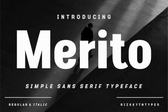 Merito: A Cool Display Font for Your Brand’s Visual Upgrade