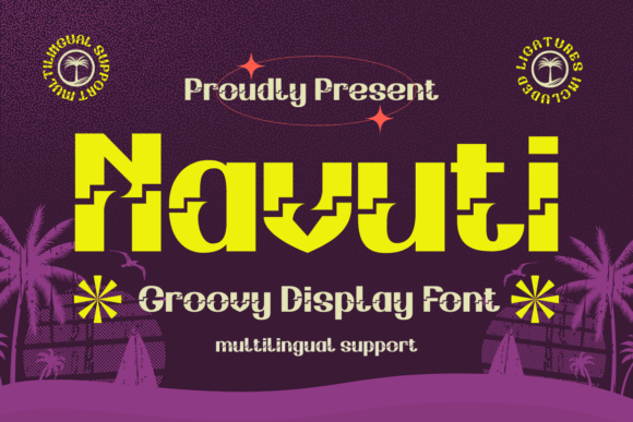 Navuti: A Fun Display Font for Your Business Branding