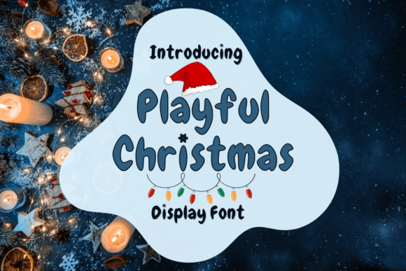 Playful Christmas Font for Festive Web Design