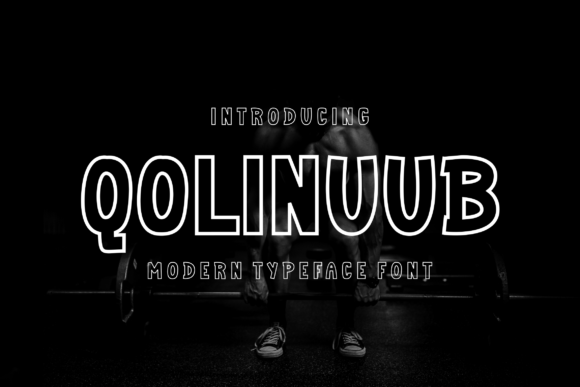 Qolinuub: A Modern Display Font for Impactful Branding