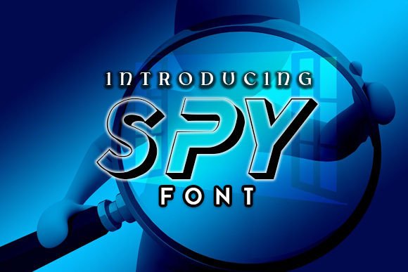Spy Font for Bold Branding and Daring Design