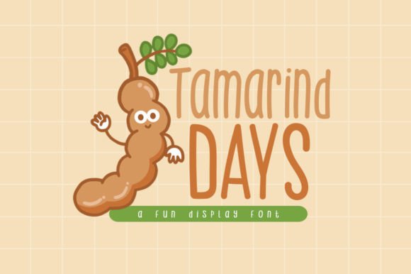 Tamarind Days Font for Playful Campaign Designs