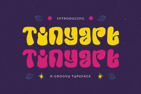 Tinyart: The Groovy Display Font for Trendy Campaigns