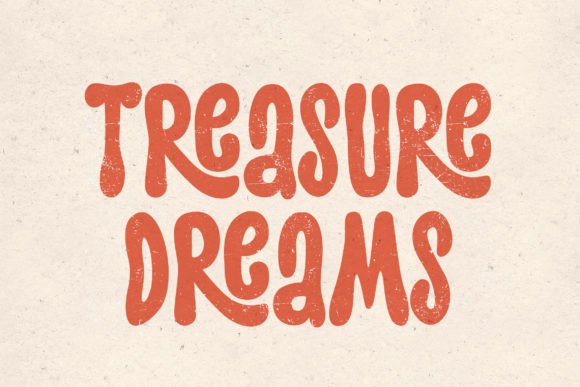 Treasure Dreams Font for Retro Branding and Playful Design